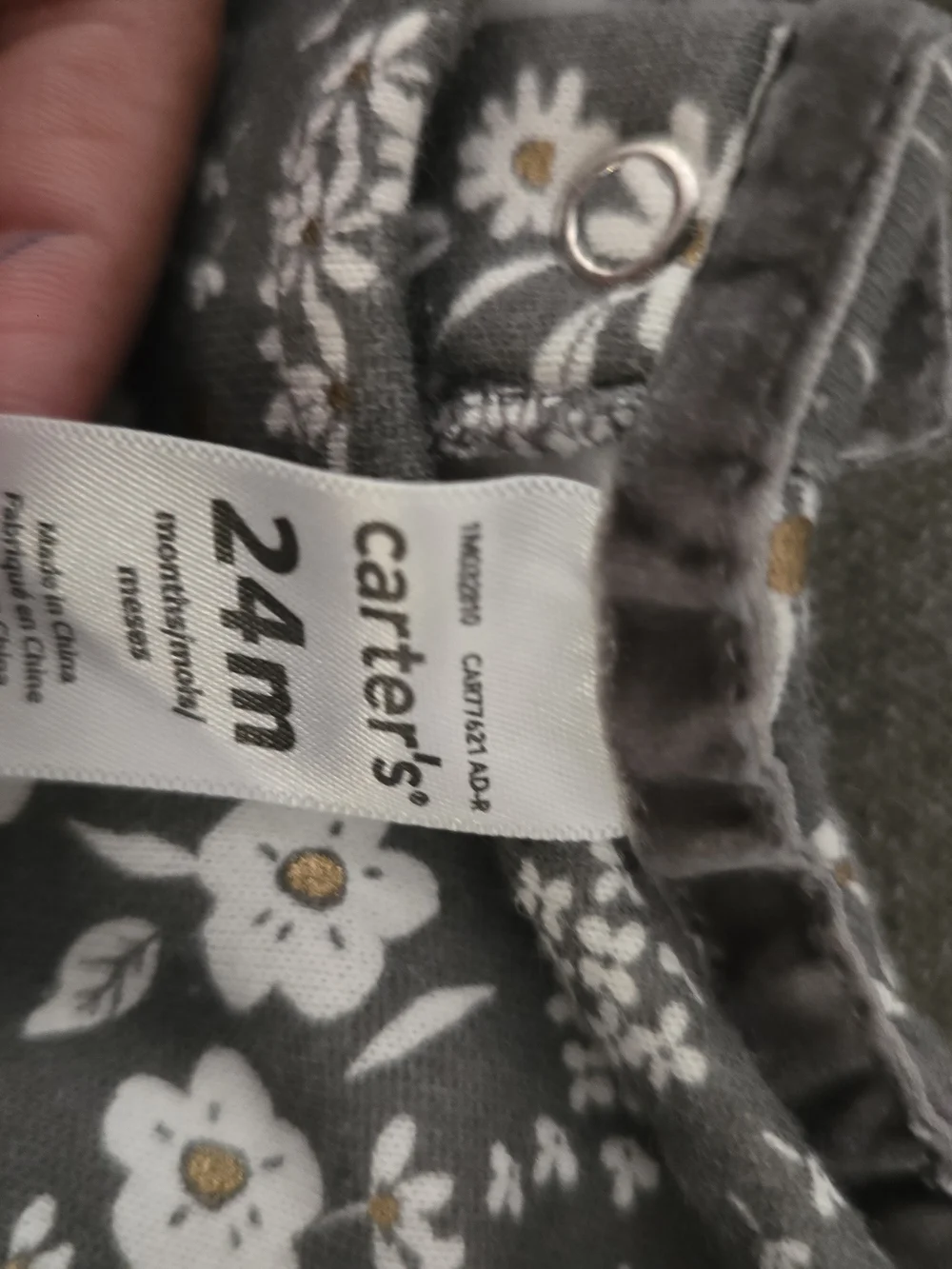 Carter's Floral Long-Sleeve Dress